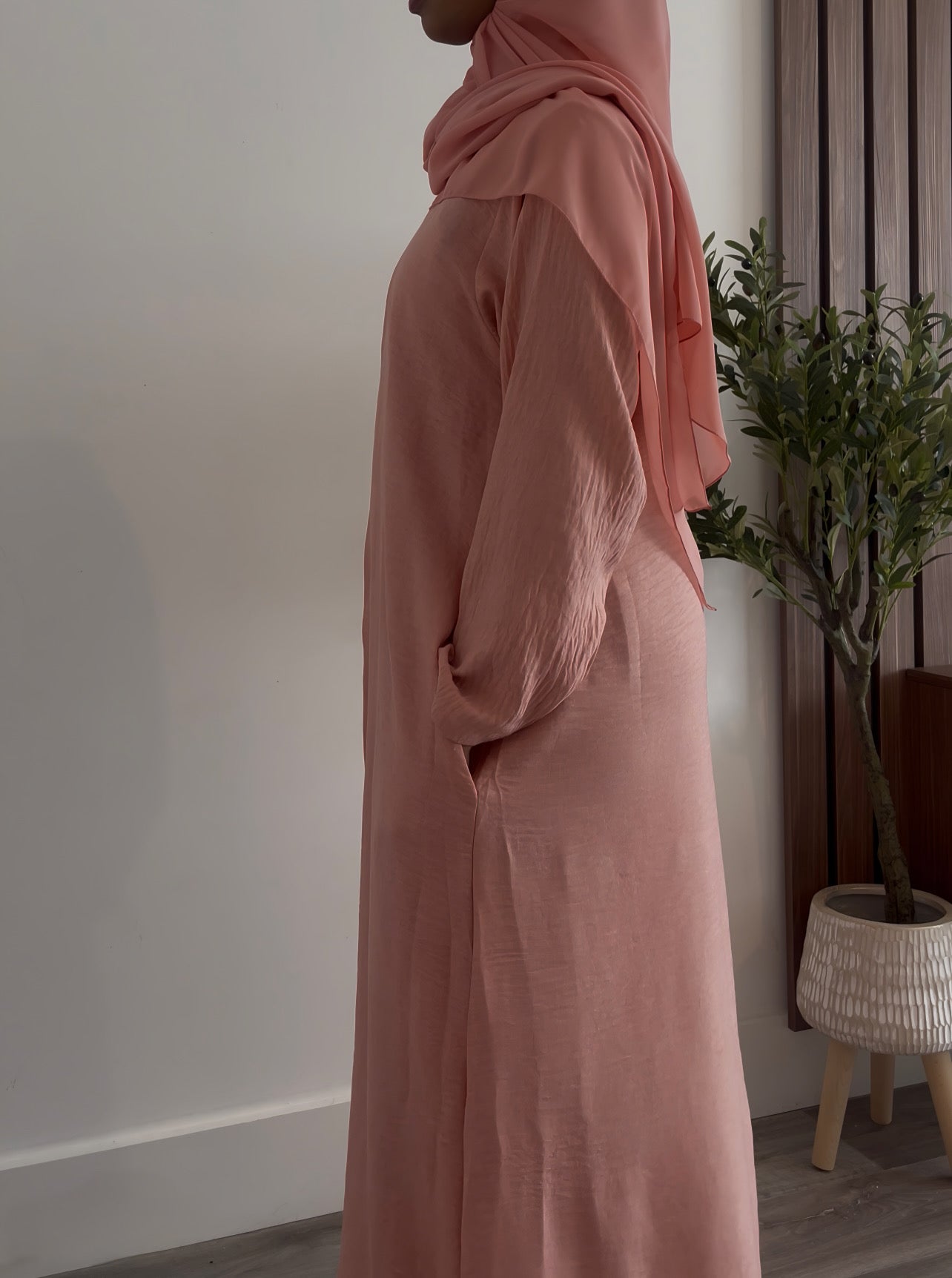 Blush Pink Abaya