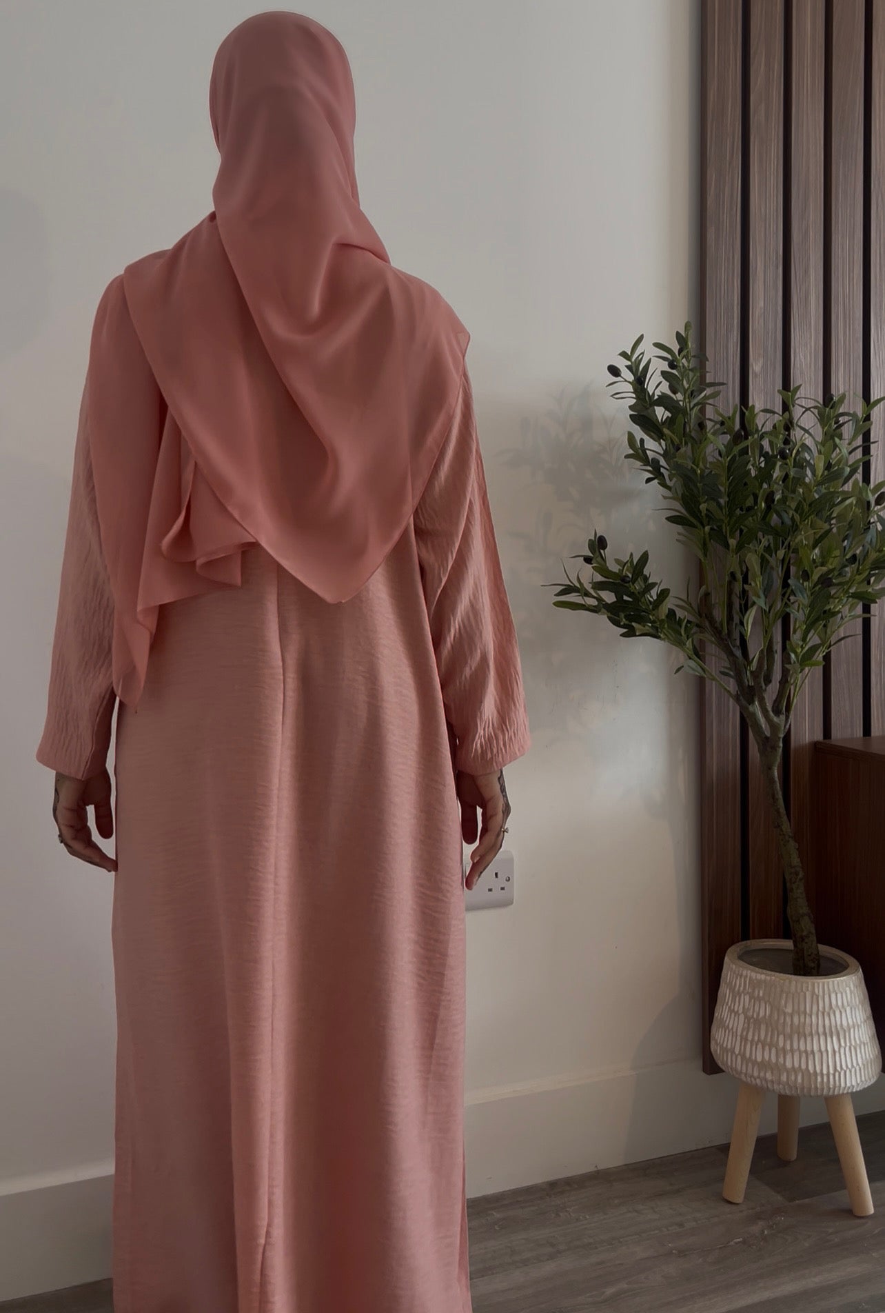 Blush Pink Abaya