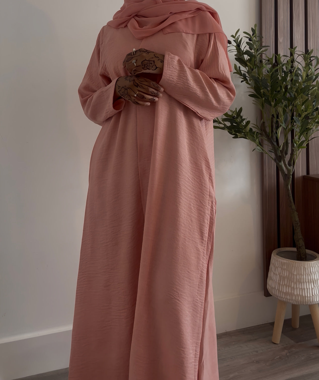 Blush Pink Abaya