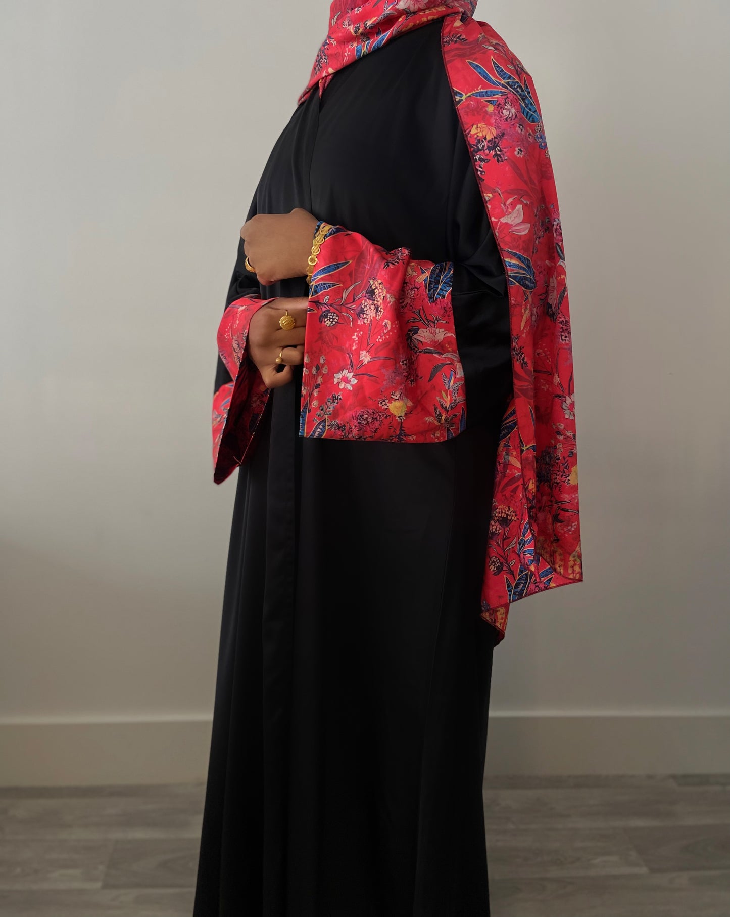 Floral Abaya