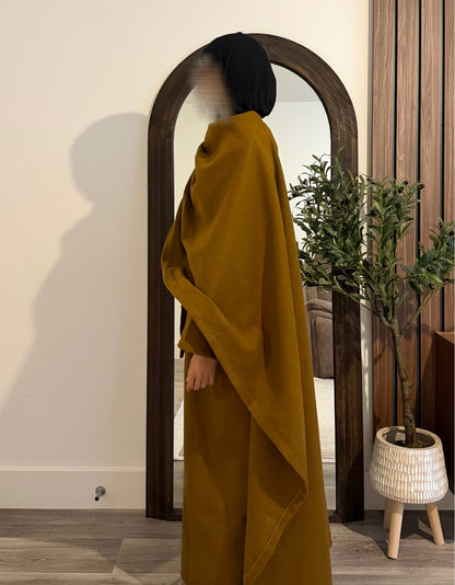 CAMEL ABAYA COAT