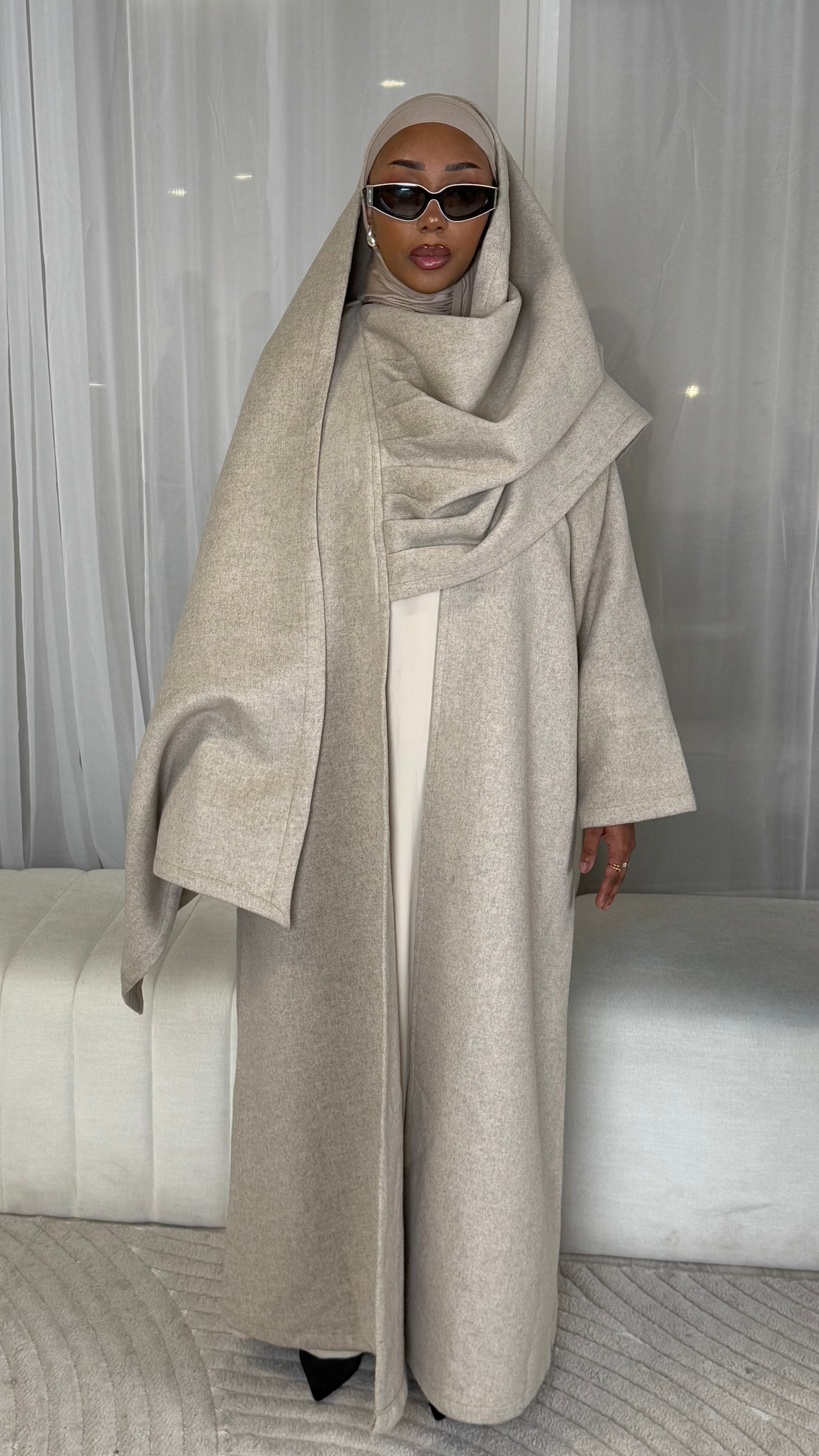 Ash Abaya Coat